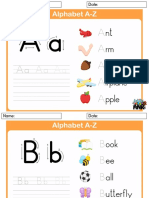 Tracing Alphabet 1