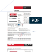 Hilti Capacity