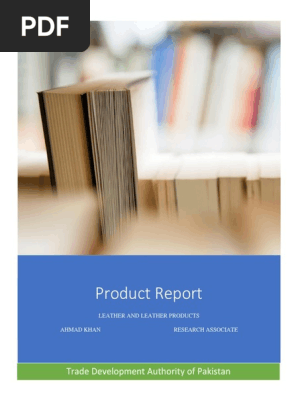 Leather and Leather Products Report