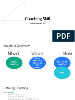 Coaching Skill: Designed by Ana Yan