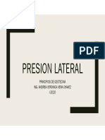 Presion Lateral