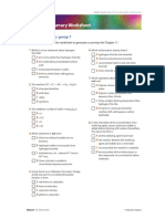 Chapter Summary Worksheet: The Periodic Table: Group 7