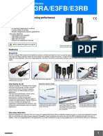 E3FA/E3RA/E3FB/E3RB: A New Generation in Sensing Performance