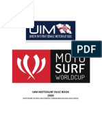 Uim Motosurf Worldcup 2020 Rule Book