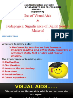 Use of Visual Aids & Pedagogical Significance of Digital Source Material