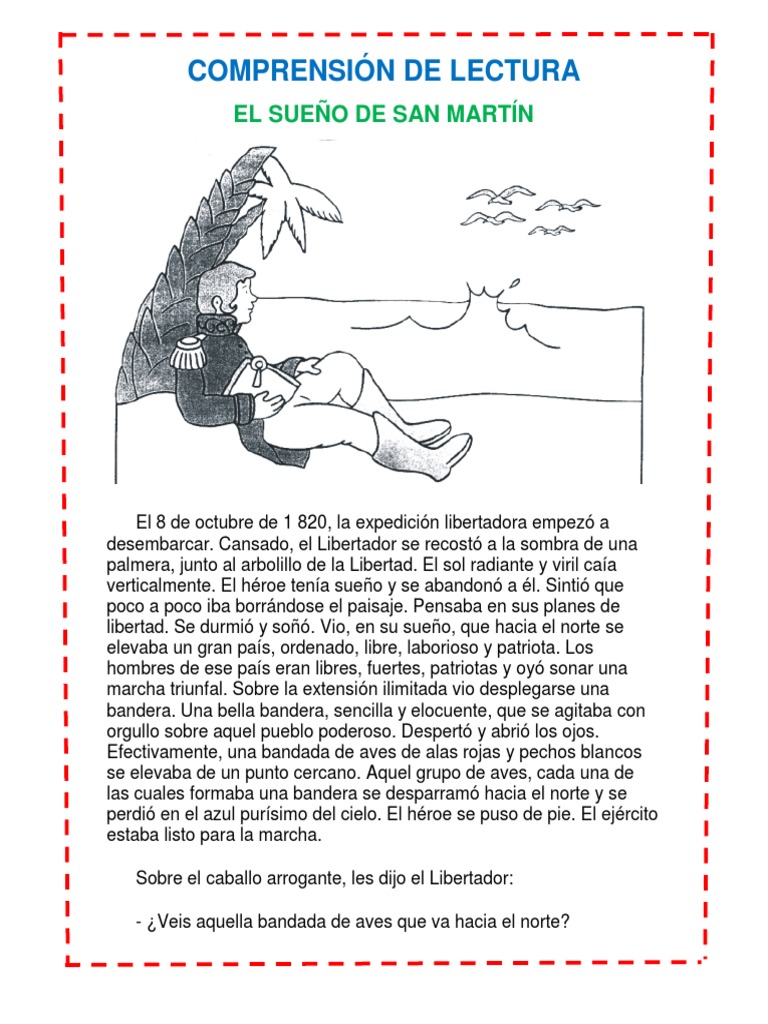 Comprensión de Lectura Dia de La Bandera | PDF | Violencia | Agitación