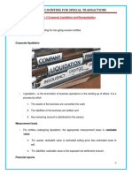 Chapter 3 Corporate Liquidation and Reorganization-PROFE01