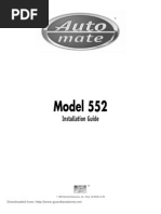 Download AutoMate 552 Install Manual by Nathan Mossor SN49775276 doc pdf