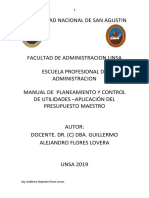 Manual Pcu 2019 Presupuesto Maestro
