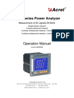 PZ96 Series Power Analyzer: Operation Manuel