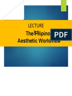 The Filipino Aesthetic Worldview