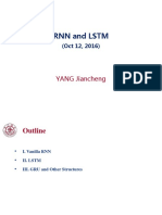 RNN and LSTM: YANG Jiancheng