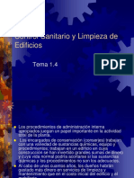 Tema 1.4 Control Sanitario y Limpieza de Edificios 2021