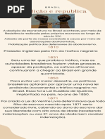 Abolição e Republica