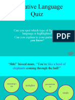 Figurative Language Quiz