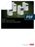 ABB Micro Drives Dimensioning Guide