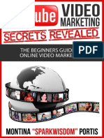 YouTube Video Marketing - Secrets Revealed - The Beginners Guide To Online Video Marketing - PDF Room