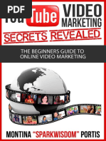 YouTube Video Marketing - Secrets Revealed - The Beginners Guide To Online Video Marketing - PDF Room