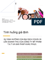 Tình huống giả định - Môn quản trị học