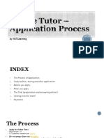 Online Tutor - Application Process