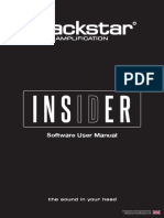 Software User Manual: Designed and Engineered by Blackstar Amplification UK