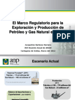 Regulación Exploración Petróleo Gas Brasil