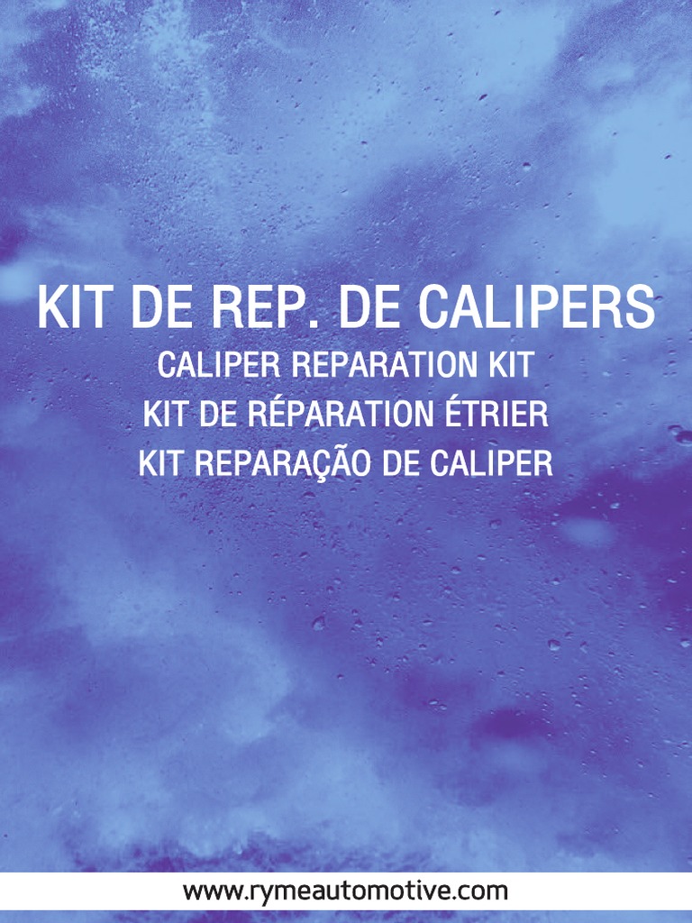 Caliper Repair Kits for Disc Brakes | PDF | Length