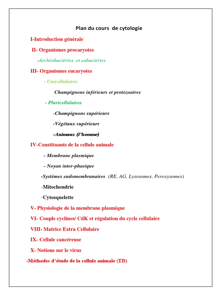 10.1 La division cellulaire – Introduction à la biologie cellulaire et  moléculaire