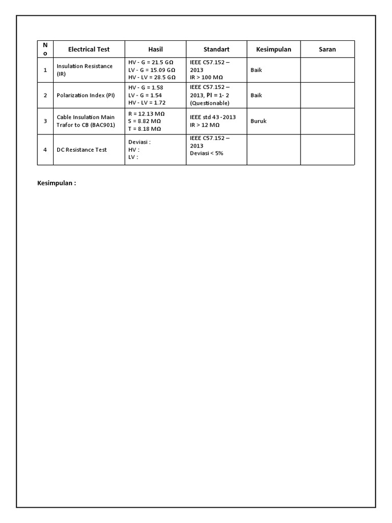 Main Trafo 1 | PDF