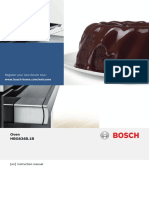 Bosch Oven Manual