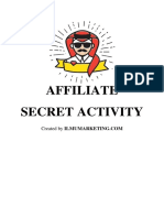 Affiliate Secret - 6 Steps Rahasia Sukses Menjadi Affilate