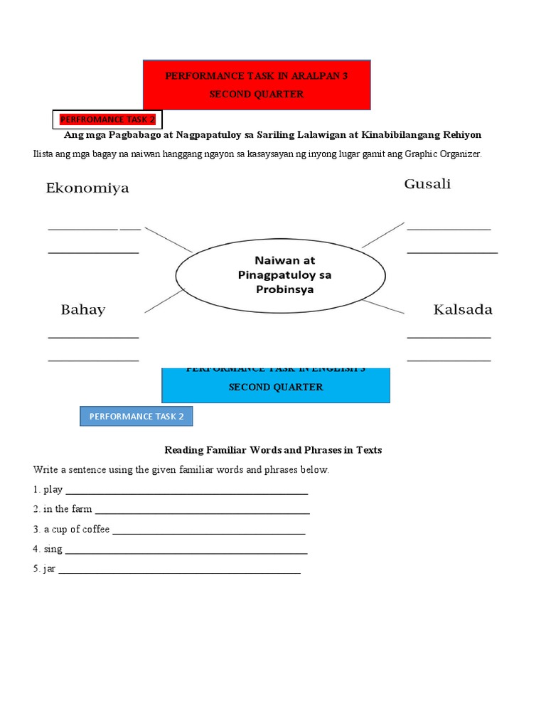 2ND - Performance Task - Julie | PDF