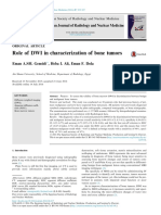 DWI's Role in Characterizing Bone Tumors