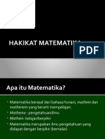 1 Hakikat Matematika