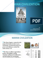 Mayan Civilization: BY: Almas Syarafan Retno Qurrotaa'Yun