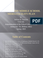Stephenson Middle School Media Facility Plan