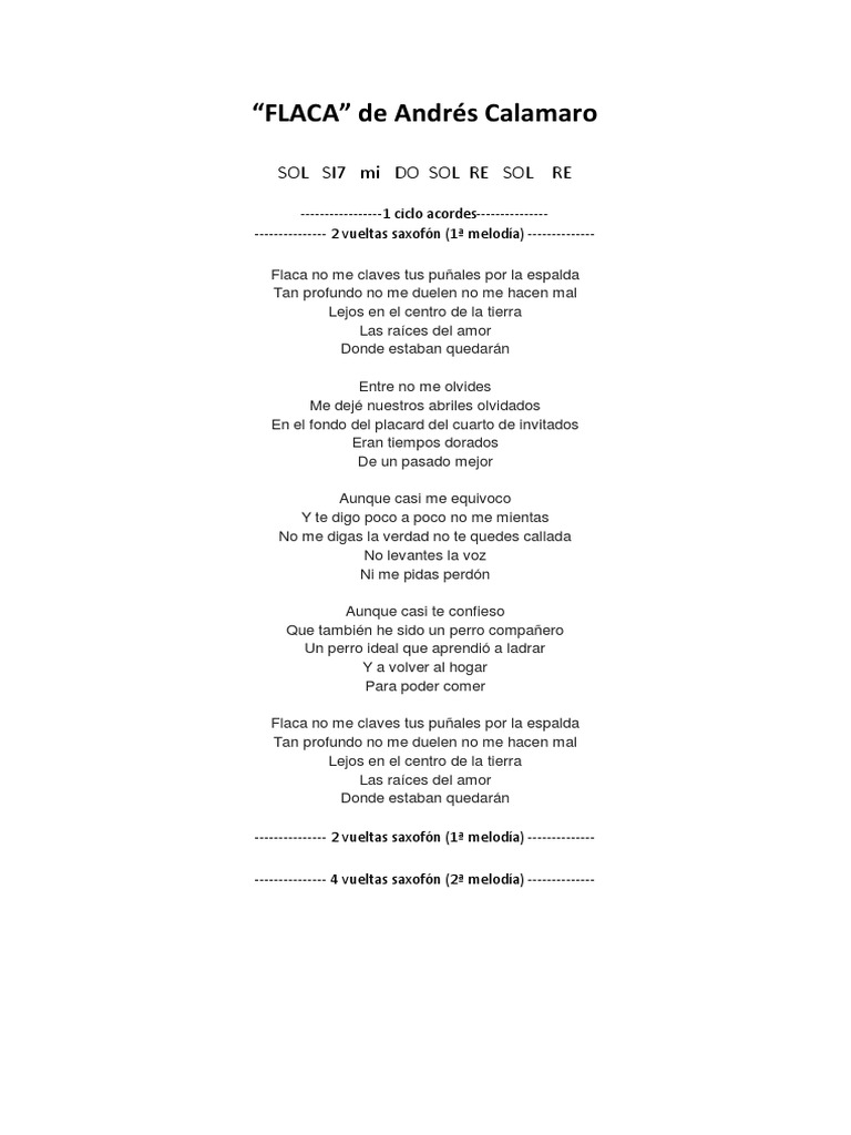 Letra de 