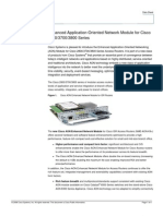 Enhanced Application-Oriented Network Module For Cisco 2800/3700/3800 Series