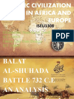 Islamic Civilization in Africa and Europe: ISEU1308