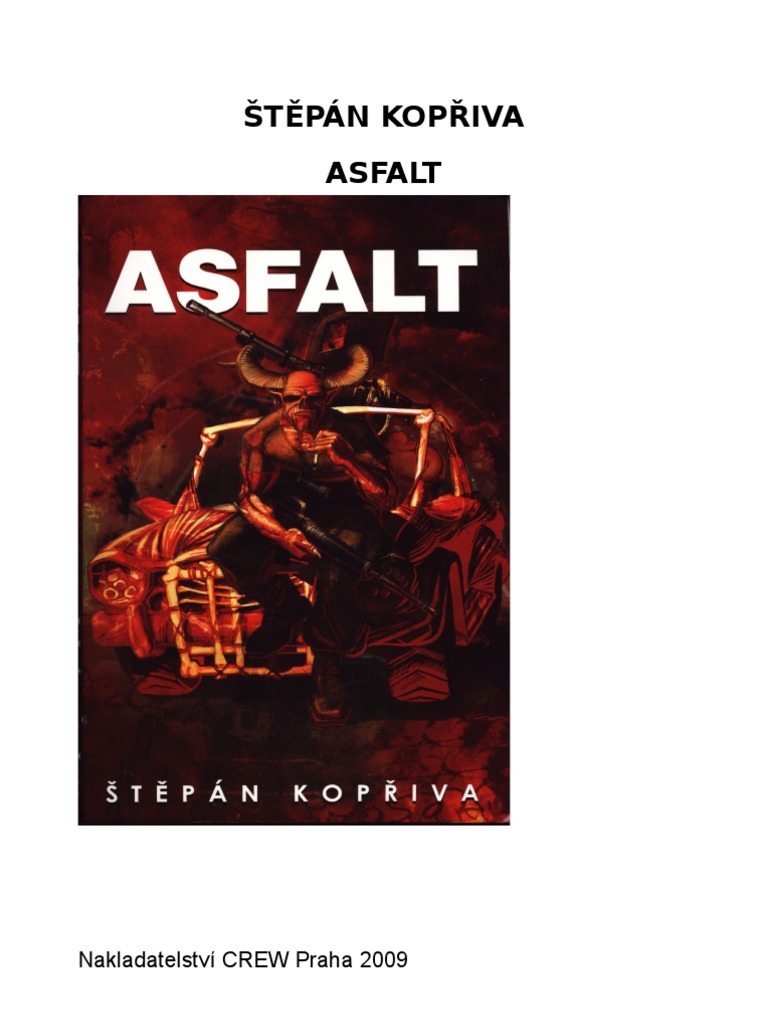 Kopriva Stepan-Asfalt | PDF