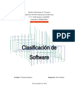 Clasificación de Software, Algoritmo, Lenguaje de Programación y Programas