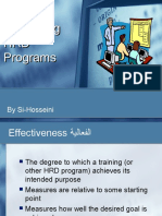 7-evaluatinghrdprograms-140104200734-phpapp01