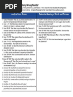 Sorry, Wrong Number | PDF