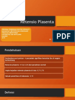 Referat - Retensio Plasenta