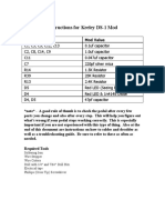 Mod Keeley DS-1 Instructions