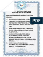 Contoh Janji Wisudawan