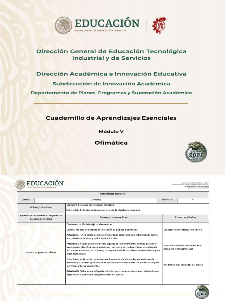 Aprendizajes en Ofimática: Diseño Web | PDF | Aplicación movil ...
