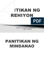 Panitikan NG Mindanao - Alinsangao