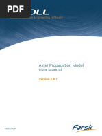 Aster Propagation Model User Manual: Wireless Network Engineering Software