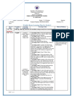 Weekly Home Learning Plan For Grade 6: Pablo Litigio Elementary School